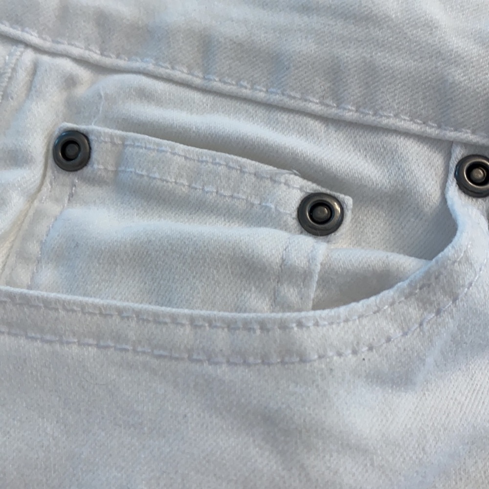 Earl Jean White Cropped jeans 8 - Picture 3 of 11